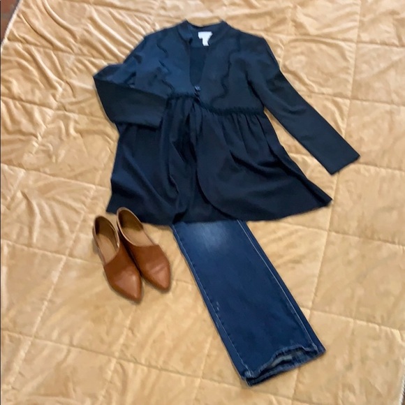 Soft Surroundings Blue Jacket in Dark Blue - Picture 6 of 6